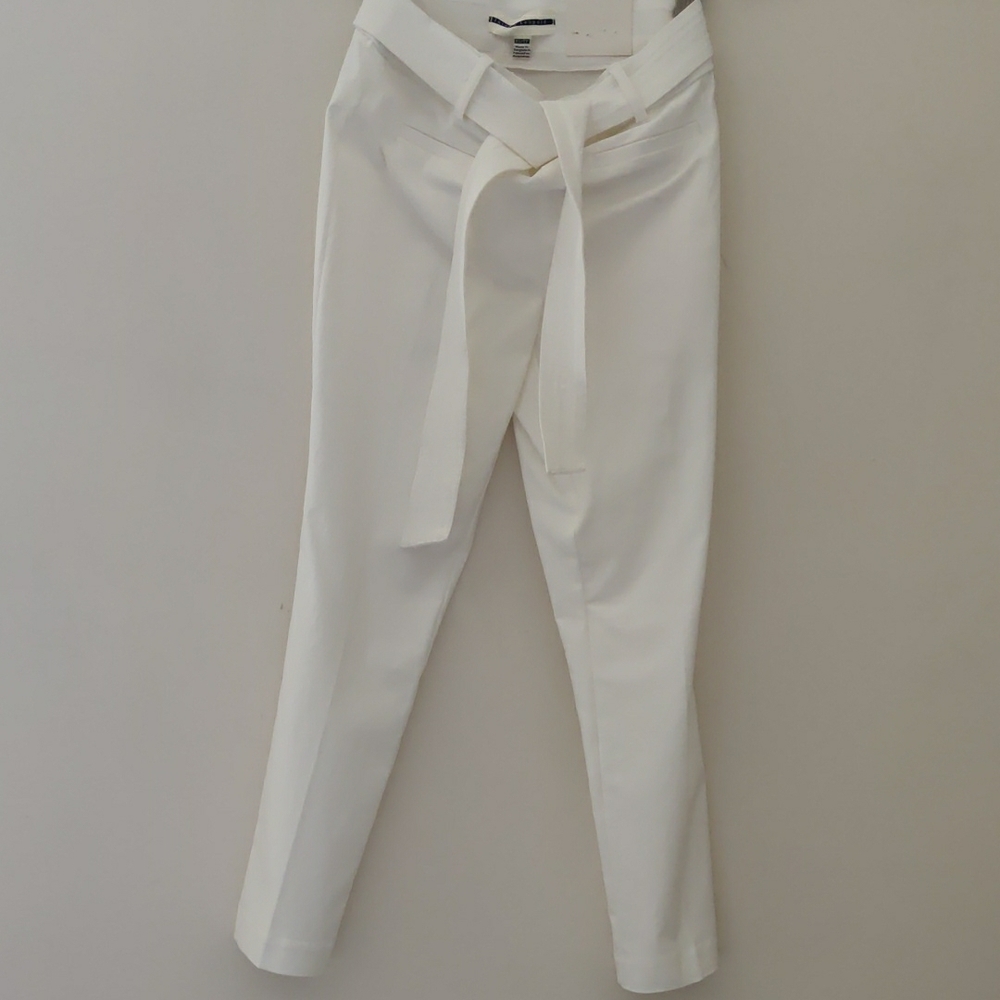 Elegant White Women's Pants